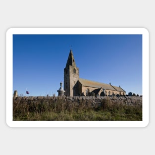 St Bartholomew's Church, Newbiggin by the Sea Sticker